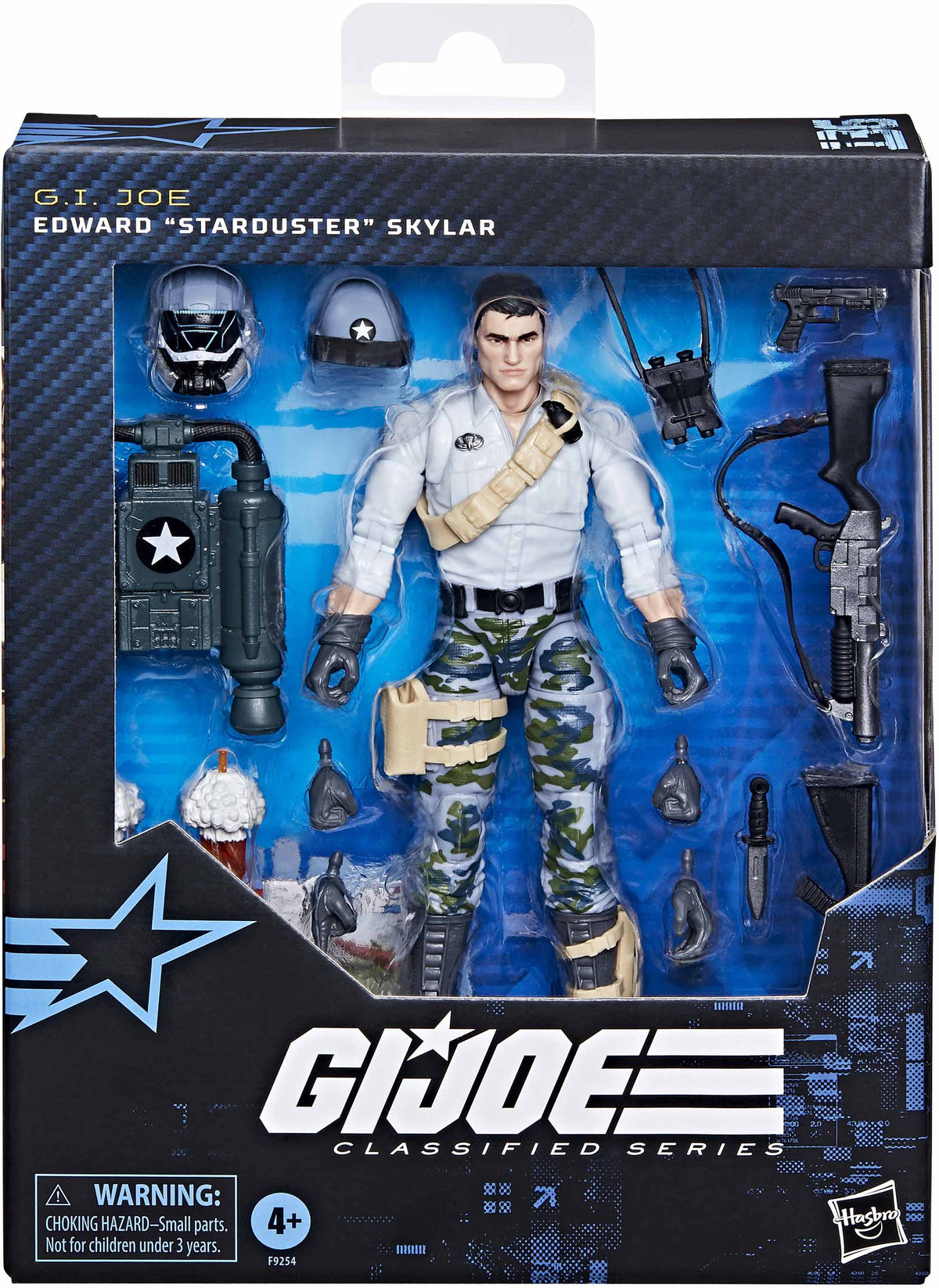 G.I. Joe Classified 6 Inch Action Figure Deluxe Exclusive - Starduster Edward Skyklar #136