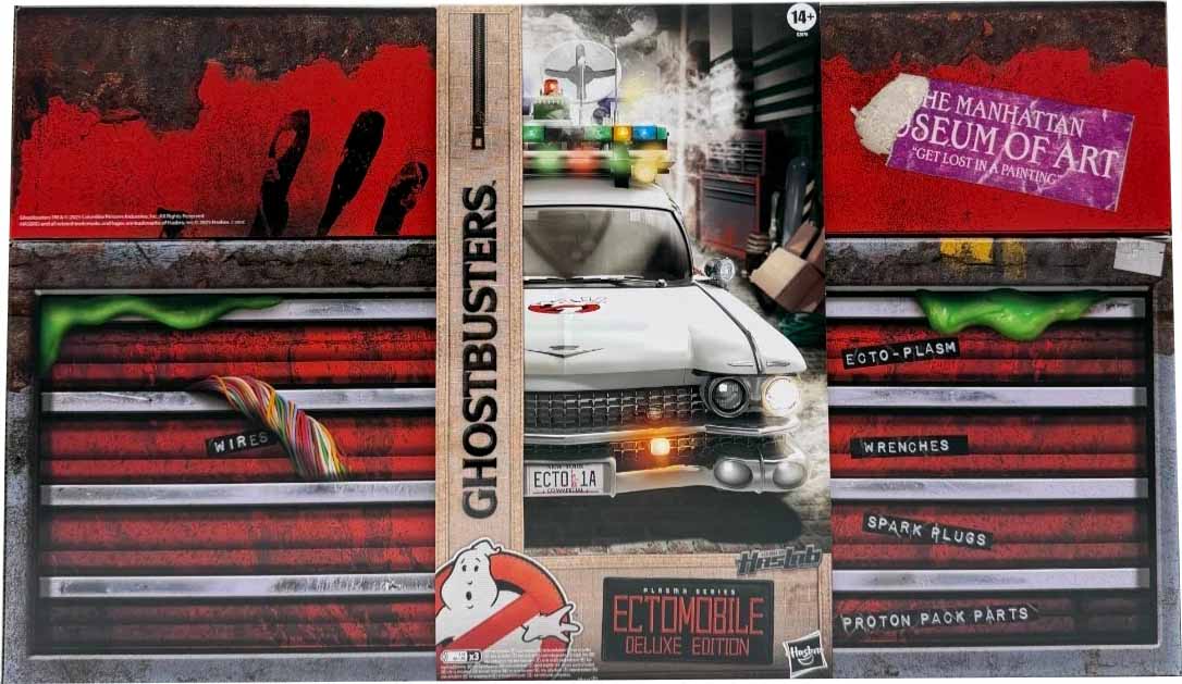 Ghostbusters 22.5 Inch Long Vehicle Figure Plasma Series Deluxe Model - Ectomobile Anniversary Edition