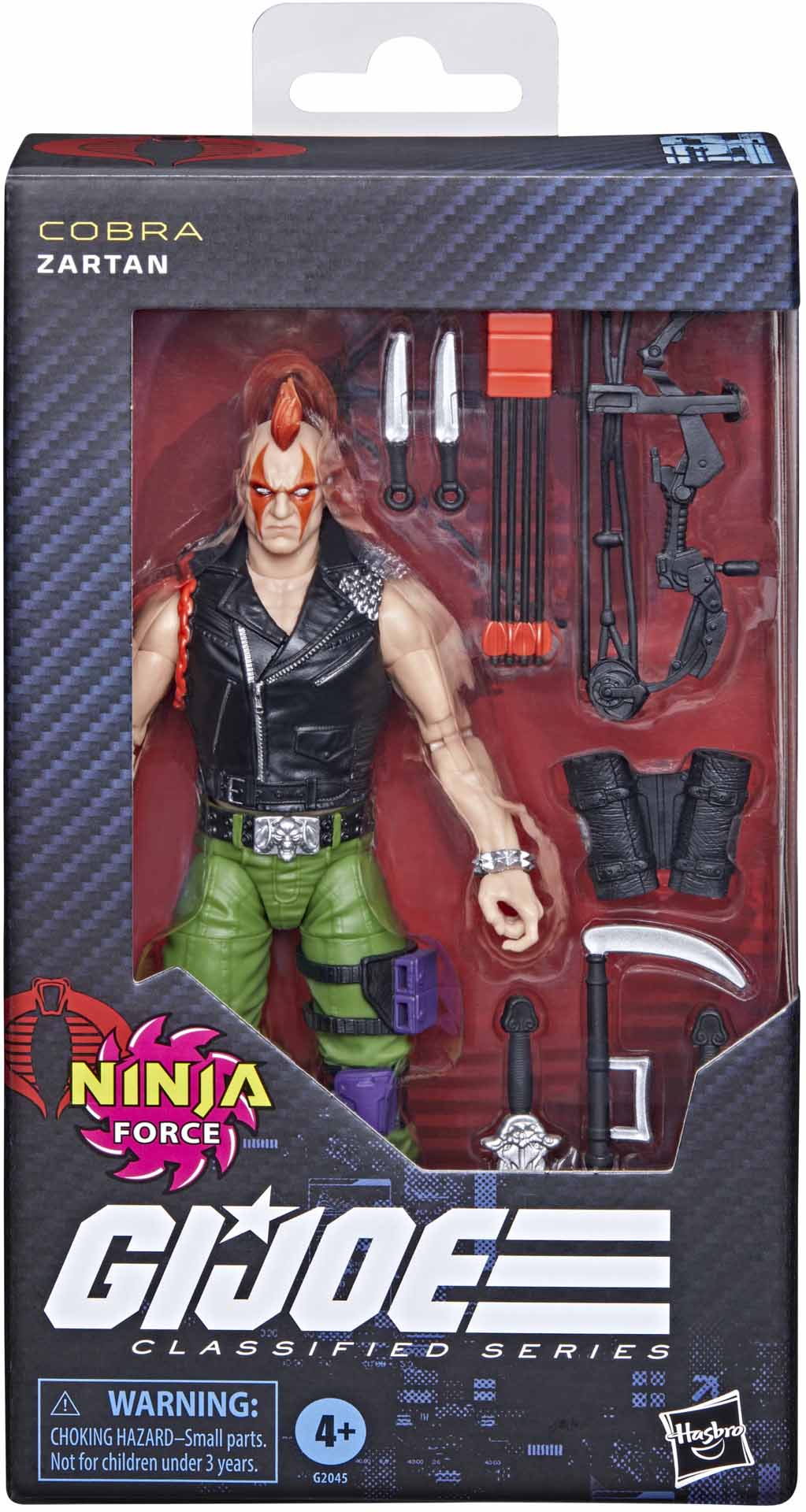 G.I. Joe Classified 6 Inch Action Figure Ninja Force Exclusive - Zartan