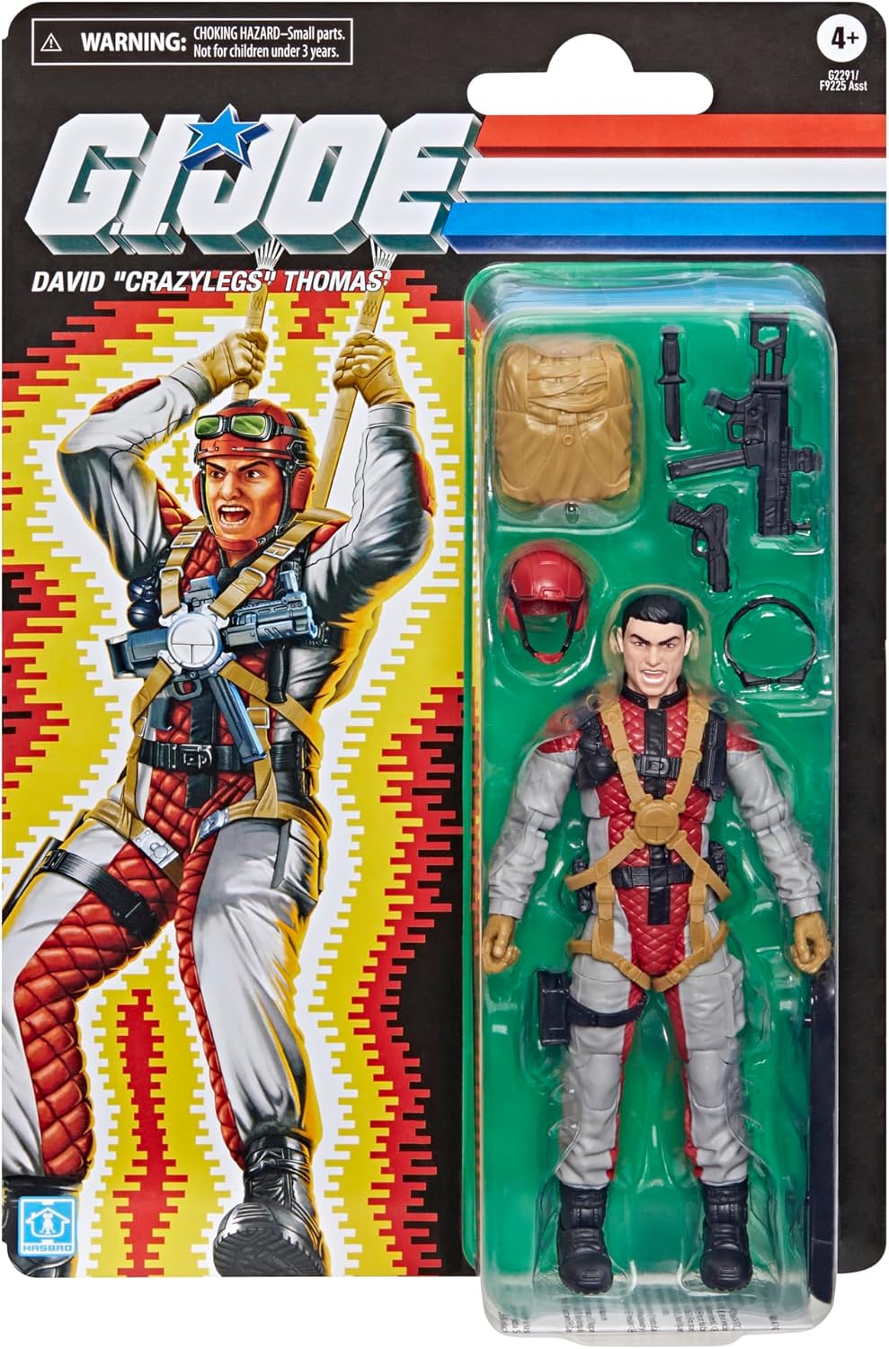 G.I. Joe Classified 6 Inch Action Figure Retro (2026 Wave 1) - David Crazylegs Thomas