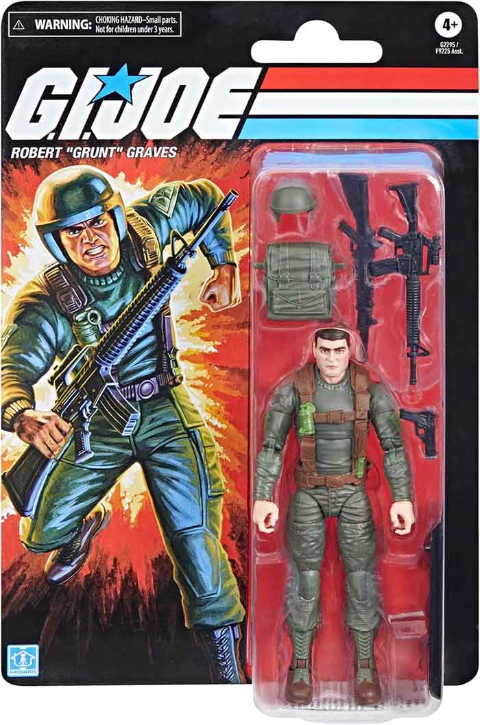 G.I. Joe Classified 6 Inch Action Figure Retro (2026 Wave 2) - Robert Grunt Graves