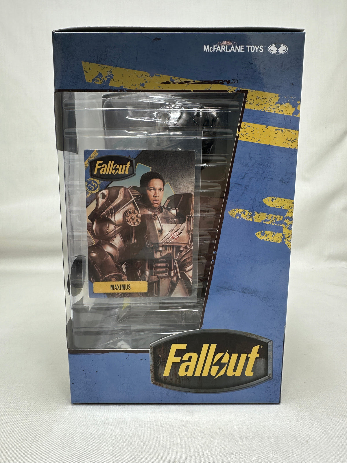 Fallout 6 Inch Static Figure Movie Maniacs - Maximus Unmasked Platinum