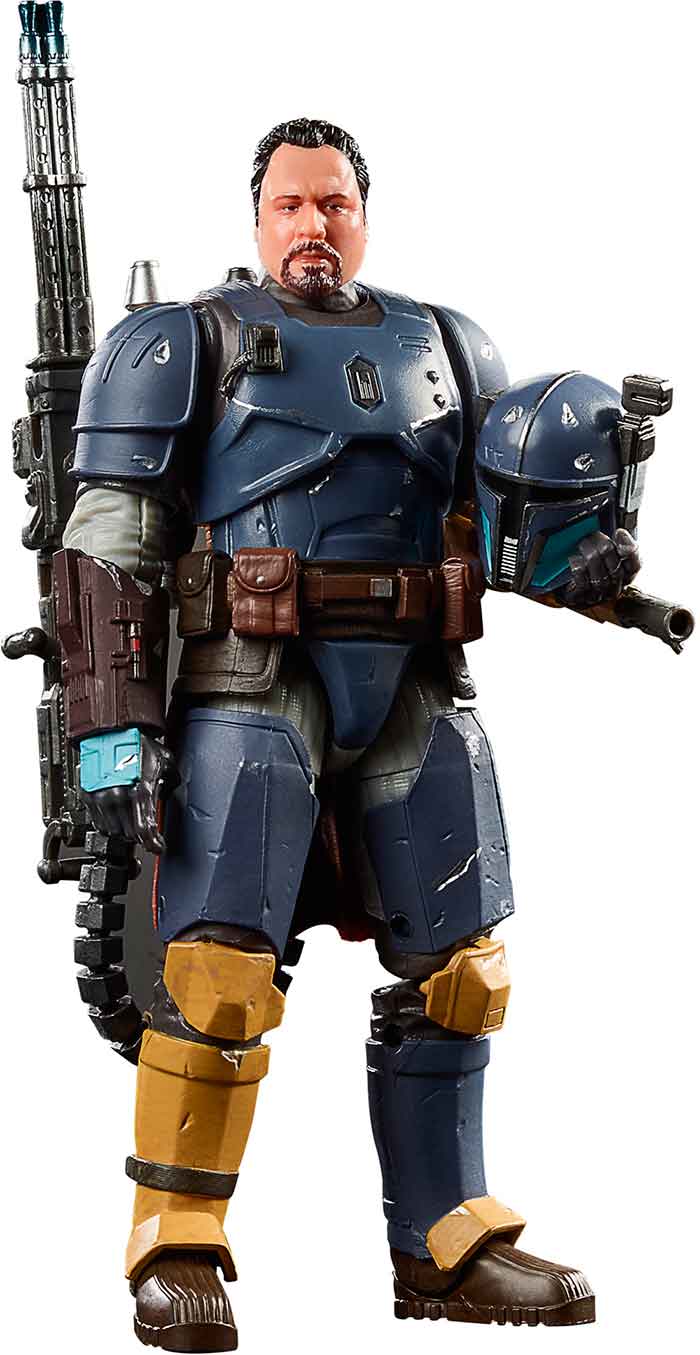 Star Wars The Black Series Box Art 6 Inch Action Figure Deluxe Exclusive - Jon Favreau Paz Vizsla (Sub-Standard Packaging)