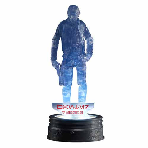 Star Wars The Black Series 6 Inch Action Figure Holocomm Collection Deluxe - Hologram Han Solo