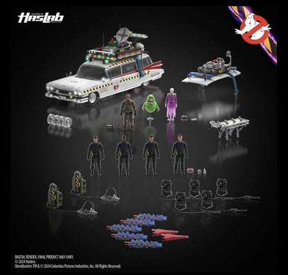 Ghostbusters 22.5 Inch Long Vehicle Figure Plasma Series Deluxe Model - Ectomobile Anniversary Edition