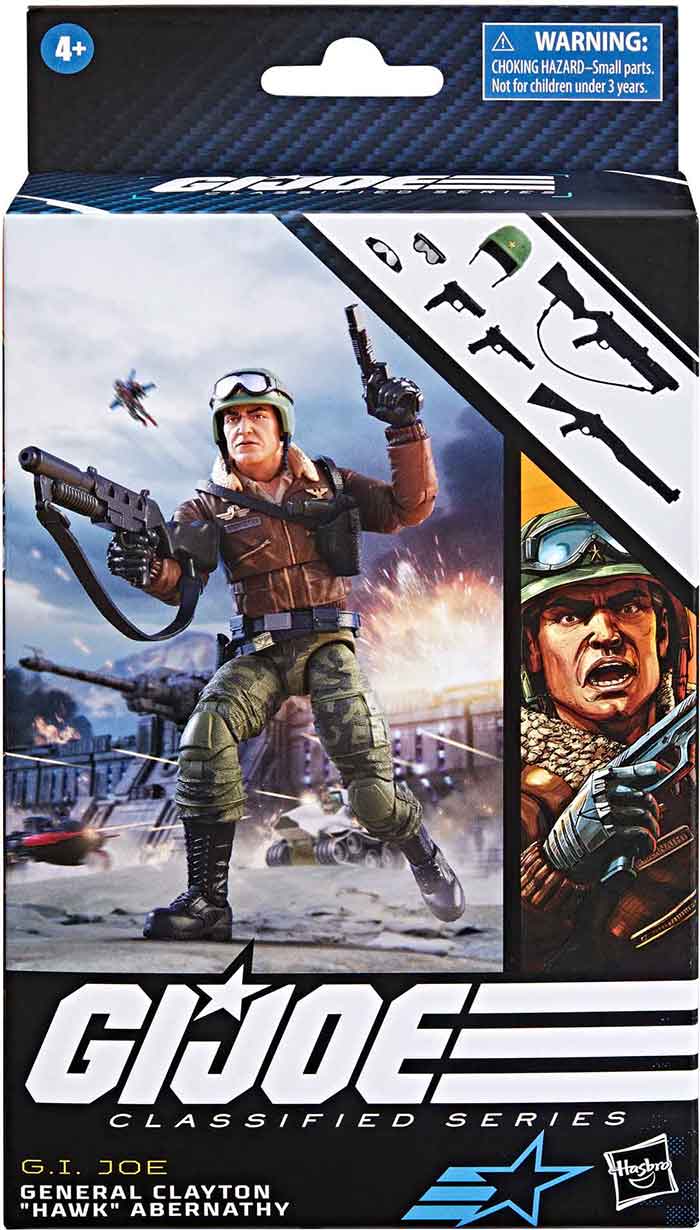 G.I. Joe Classified 6 Inch Action Figure Wave 16 - General Hawk #103