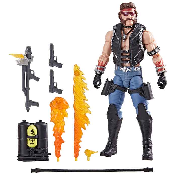 G.I. Joe Classified 6 Inch Action Figure Wave 18 - Dreadnok Torch #123