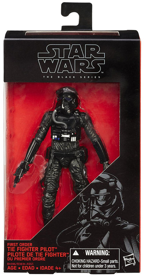 Star Wars The Force Awakens 6 Inch Action Figure The Black Series Wave 3 - First Order Tie Fighter Pilot #11