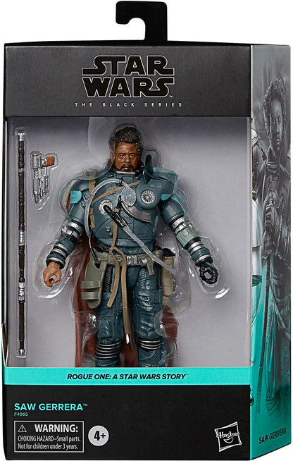 Star Wars The Black Series 6 Inch Action Figure Box Art Deluxe - Saw Gerrera