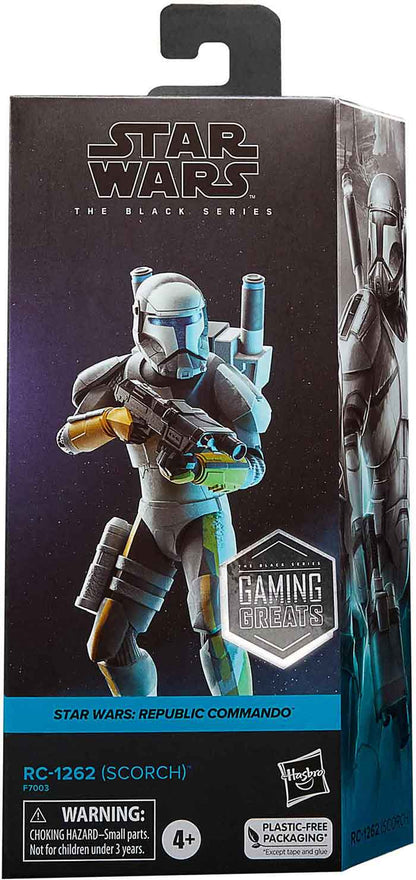 Star Wars The Black Series Gaming Greats 6 Inch Action Figure - RC-1262 (Scorch) Reissue