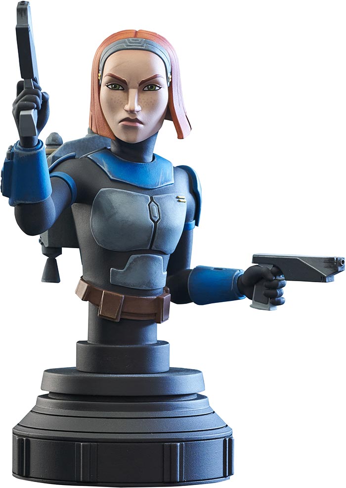 Star Wars The Clone Wars 6 Inch Bust Statue 1/7 Scale - Bo-Katan